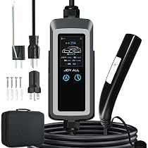 Amazon | joy all 2026テスラ規格EV充電器壁掛け式 8A/10A/13A/15A 4